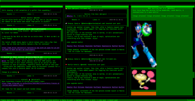 mastui screenshot